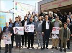 حضور گسترده کارکنان مجموعه متروی تبریز در راهپیمایی روز جهانی قدس